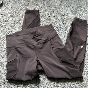 Lulu lemon mesh leggings.